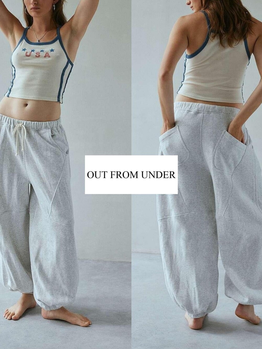 Out from Under Kai Extreme Barrel Joggers